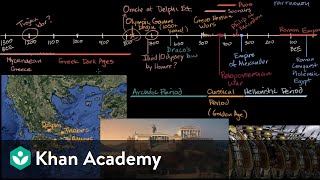 Overview of ancient Greece  World History  Khan Academy [upl. by Christmann222]