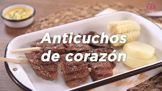 Receta de ANTICUCHOS PERUANOS 👩‍🍳💛 DIARIAMENTE ALI [upl. by Annavoig764]