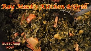 Soul Food Collard Greens  Collard Greens Recipe [upl. by Neerod]