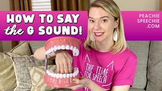 How to say the G sound by Peachie Speechie [upl. by Cuttie66]