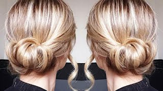 Chignon Chic Facile  Astuce avec une tresse  AngeliaHair [upl. by Aluor]