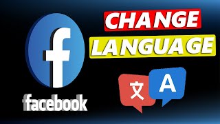 How To Change Language On Facebook [upl. by Danyelle]