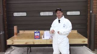 How to Fiberglass a Deck [upl. by Merriman]