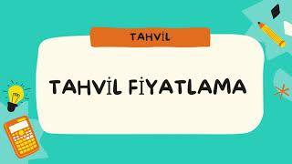 TAHVİL  TAHVİL DEĞERLEME [upl. by Yrhcaz]