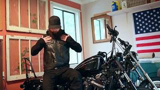 Every Biker Should Own This Vest  Pure Leather Motorcycle Vest [upl. by Abate]