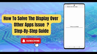 How to Display Over Other Apps  StepbyStep Guide [upl. by Eisinger998]