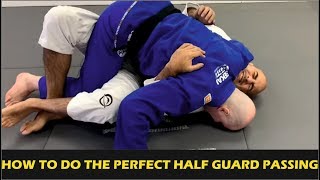 How To Do The Perfect Jiu Jitsu Half Guard Passing by John Danaher [upl. by Yokum]