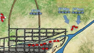 The Battle of Monterrey 1846 animated battle map [upl. by Zhang]