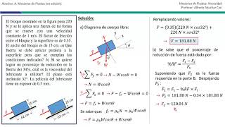 Viscosidad Ejercicio 4 [upl. by Hanala]