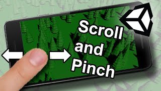 Pinch and Scroll to Move and Zoom in Unity for Mobile Games [upl. by Simonsen]