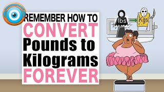 How to Convert Pounds to Kilograms quickly and easily NCLEX® [upl. by Georgiana]