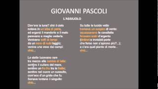 Pascoli  Lassiuolo [upl. by Nhaj848]