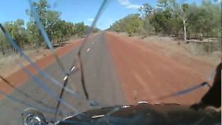 SUV Fishtails and HeadOns Oncoming Truck [upl. by Airtened768]