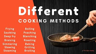 14 Cooking Methods for Beginners  Vil and Zoes Galley [upl. by Annayr382]