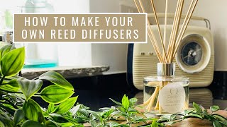 How To Make Your Own Reed Diffusers [upl. by Johny]