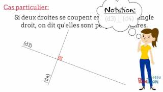 6Droites parallèles et perpendiculaires [upl. by Auqemahs68]