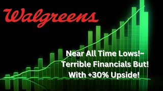 Walgreens WBA  Near All Time Lows  Trading 30 Below Fair Value [upl. by Ainessej]