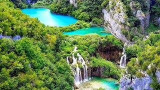 Croatias amazing PLITVICE Stunning view from drone [upl. by Gideon818]