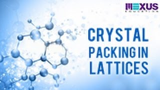 Crystal Packing in Lattices [upl. by Wilfrid]