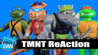 TMNT ReAction Wave 1  Super7 Figure Review [upl. by Dnalon]