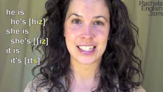 How to Pronounce Contractions American English Pronunciation [upl. by Watanabe472]