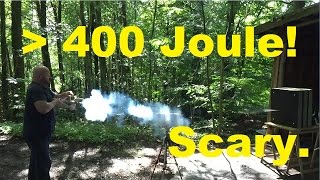 400 Joule World Record Homemade Arrow Shooter [upl. by Macnamara]