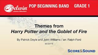 Themes from Harry Potter and the Goblet of Fire arr Ralph Ford – Score amp Sound [upl. by Anawahs953]