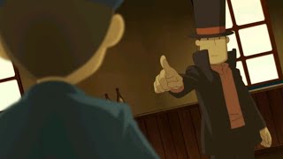 HD Professor Layton and the Unwound Future  All Cutscenes [upl. by Enedan646]