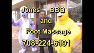 Jones BBQ and foot massage [upl. by Rimas209]