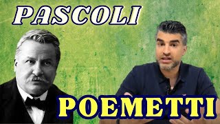 Giovanni Pascoli Poemetti Maturità [upl. by Tartan]