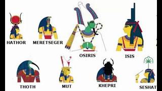 Ancient Egyptian Gods and Goddesses names [upl. by Herries]