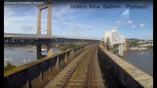 A Train Drivers View Bodmin  Plymouth A beautiful journey through Cornwall in to Devon [upl. by Seabrooke]