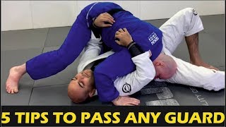 5 Tips To Pass ANY Guard by John Danaher [upl. by Dorthea703]