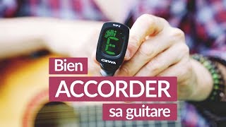 ACCORDER sa guitare FACILEMENT avec un accordeur [upl. by Eeladnerb]