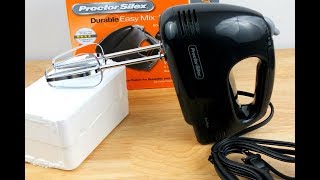 PROCTOR SILEX HAND MIXER  UNBOXINGREVIEW [upl. by Dita842]