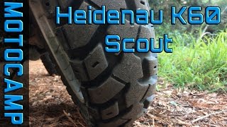 AllAround Adventure Bike Tires Heidenau K60 Scout Review [upl. by Gewirtz]