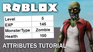 Roblox Tutorial  Attributes Custom Properties [upl. by Ytiak192]