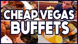 5 Best CHEAP Buffets in Las Vegas Right Now [upl. by Asiat]