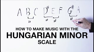 How To Make Music With The HUNGARIAN MINOR Scale aka Double Harmonic Minor [upl. by Haseena]