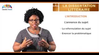 La dissertation littéraire [upl. by Vullo]