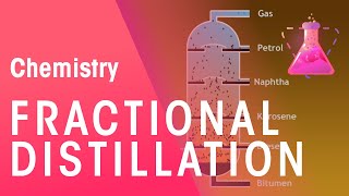 Fractional Distillation  Organic Chemistry  Chemistry  FuseSchool [upl. by Nahtan195]