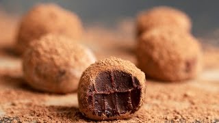 Easy Chocolate Truffles 4 Ways [upl. by Buhler]