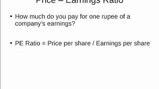 PriceEarnings Ratio PE Ratio  Valuation Method  Equitymaster [upl. by Mayer8]