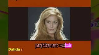 Duo Serge Lama amp Dalida  Je suis malade [upl. by Urbannai]