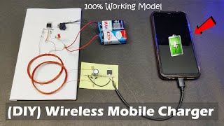 How to make Wireless Mobile Charger [upl. by Dihsar]