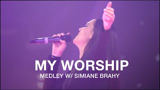 quotMy Worshipquot  quotBriser Les Chaînesquot  Simiane Brahy  French amp English Worship Medley [upl. by Tarr844]