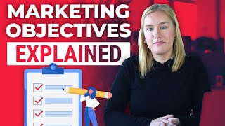 Marketing Objectives Explained  10 Examples [upl. by Enrika]