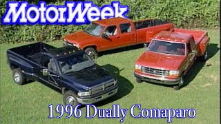 1996 Big 3 Dually Pickup Comparo  Retro Review [upl. by Lleneg]