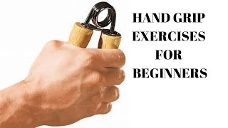 hand grip exercises for beginners [upl. by Ahsotal516]