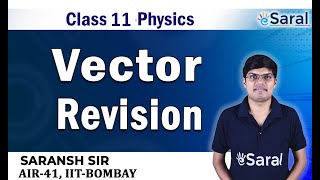 Vectors Revision  Physics Class 11 JEE NEET [upl. by Eatnad]